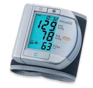 Monitor de Pressão Arterial Automático de Pulso Prata BPW100